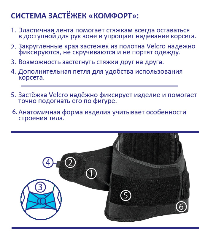 Б-504 Корсет ортопедический грудопоясничный Б-504 Корсет ортопедический грудопоясничный
