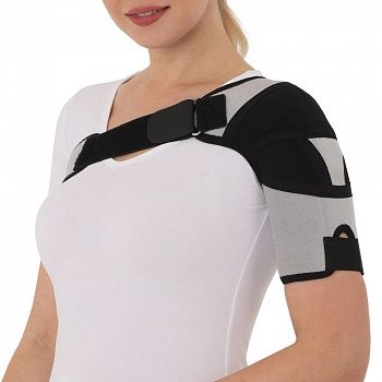 А-600 Бандаж для плечевого сустава  с аппликаторами  биомагнитными  медицинскими  – «Крейт» 